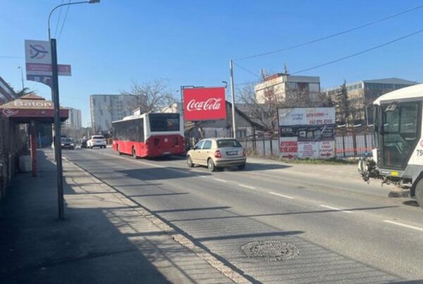 Led Ekran 131, površina 4x3 metara, lokacija Voždovac, kružni Voždovački put bb